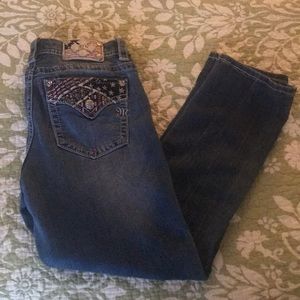 Miss me! American flag pocket